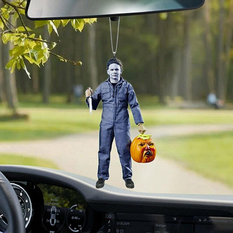 Halloween Auto Horrorfilm hängendes Ornament