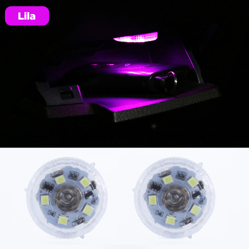 Dünne LED-Autolichter mit Berührungssensor, 2 Stück