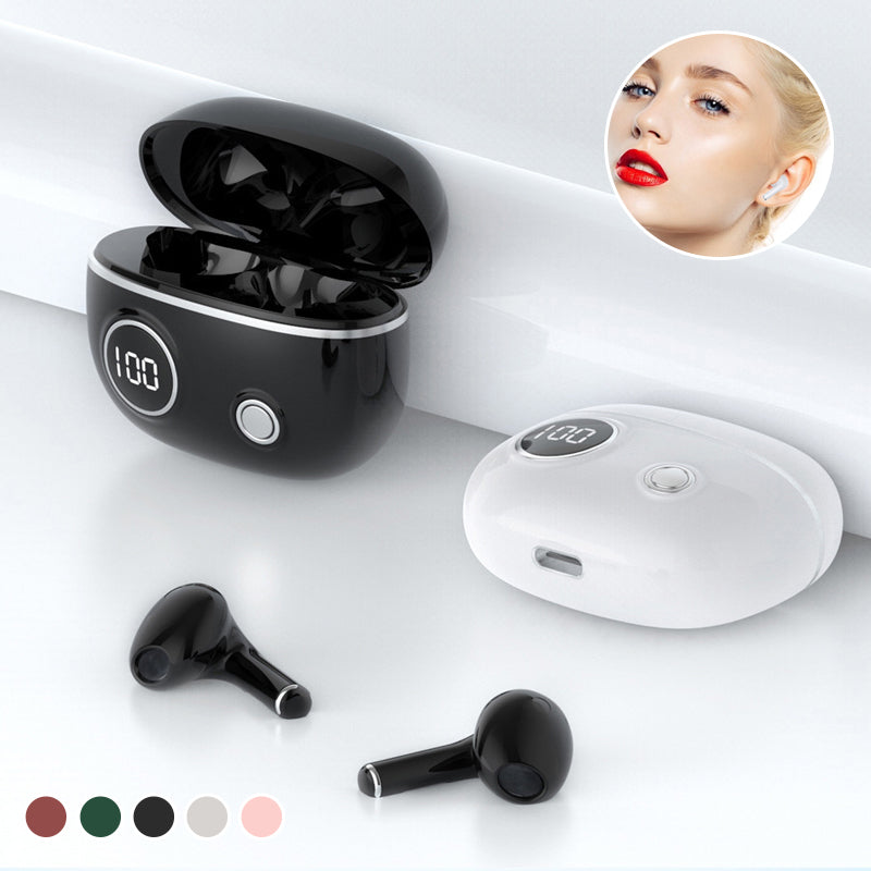 Intelligentes Kabelloses Bluetooth-Kopfhörer mit Digitalanzeige