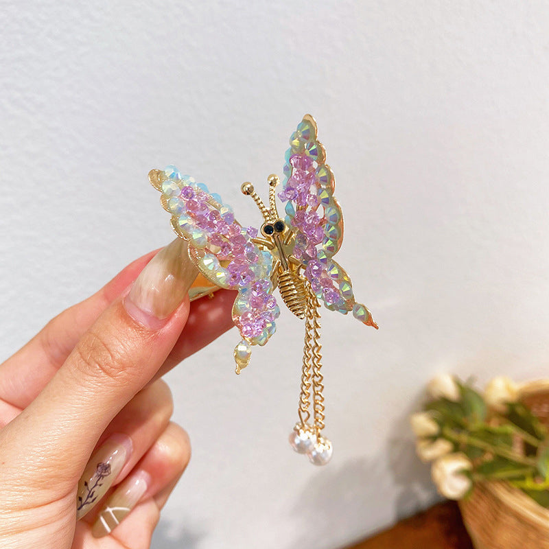 Fliegende Schmetterlings-Haarnadel