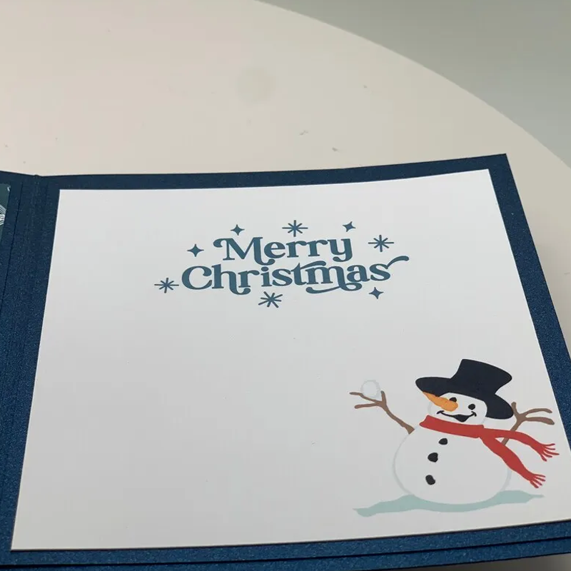 3D-Pop-Up-Weihnachtskarte