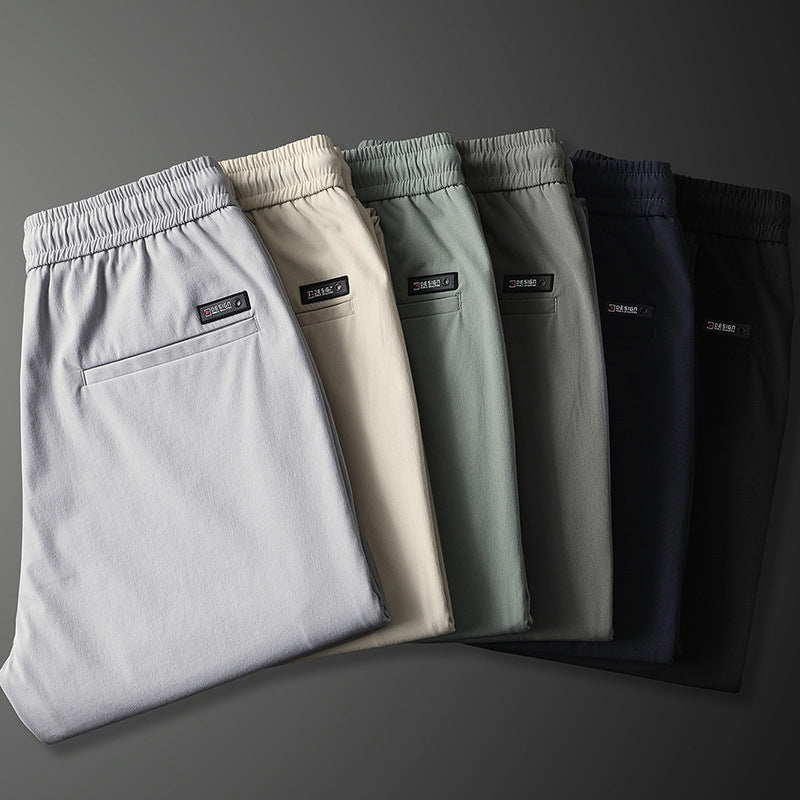 Lässige Hose aus Eisseide