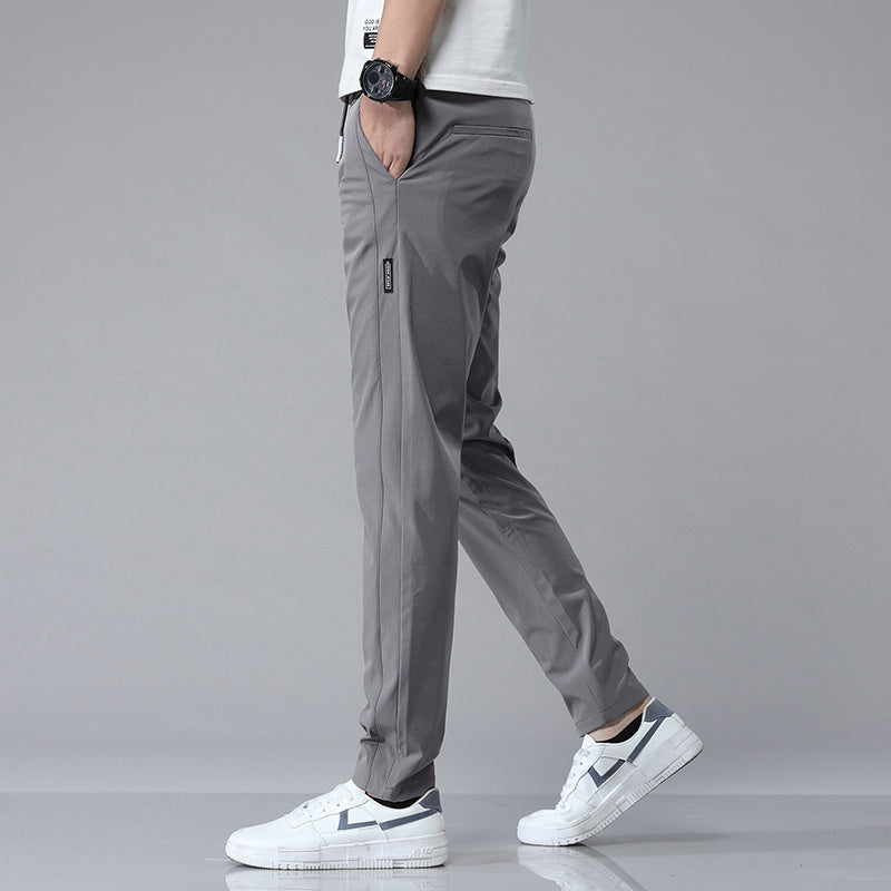 Lässige Hose aus Eisseide
