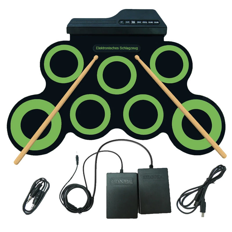 Handgerolltes USB elektronisches Trommel