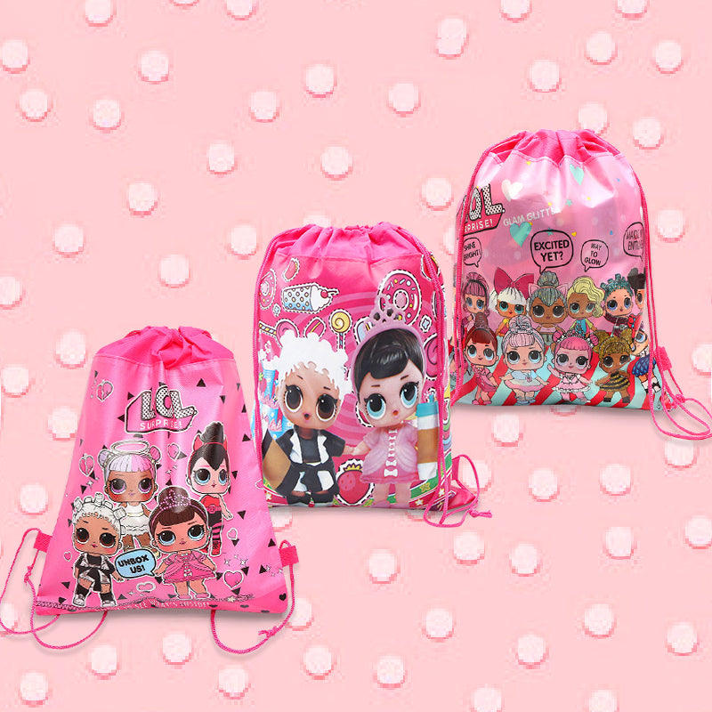 Puppenfiguren Kordelzug Tasche