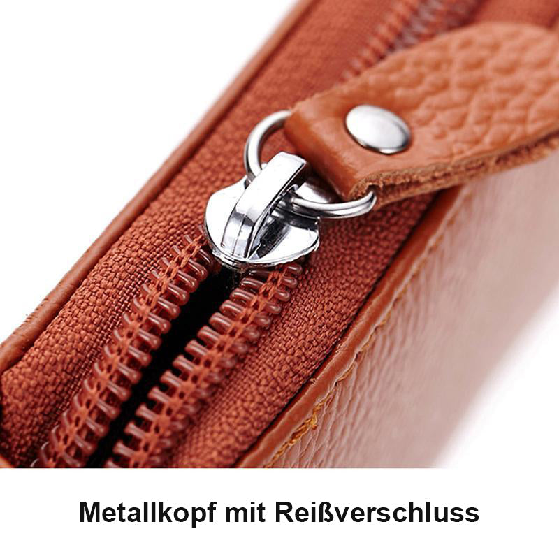 RFID Kartenhalter für diebstahlschutzbürste aus leder