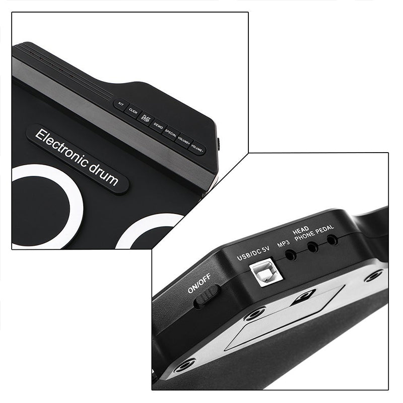 Handgerolltes USB elektronisches Trommel