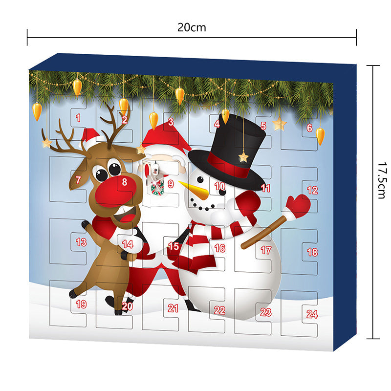 24 Tage Countdown Kalender-Weihnachten Blindbox