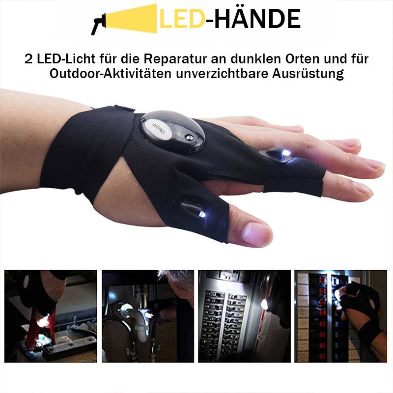 Handschuh mit LED