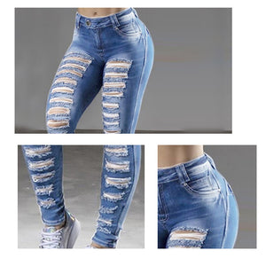 Hohe Taille Jeans Für Damen