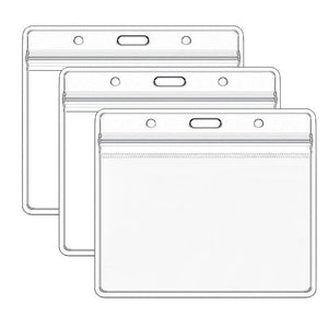 4x3 Zoll CDC-Impfkartenhalter mit wasserdichtem Reißverschluss