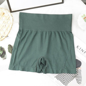 Nahtlose Shorts mit hoher Taille