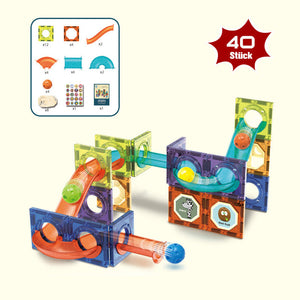 Magnetische Bausteine Schienenspleißspielzeug für Kinder