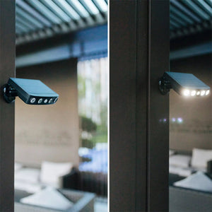 Solar Wandlampe