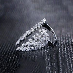 Elegante Engelsflügel Ringe für Damen