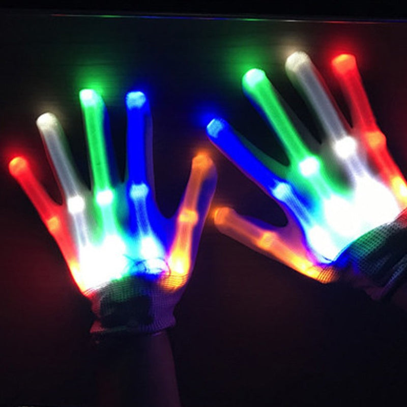 LED leuchtende Handschuhe