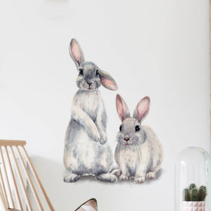 Kaninchen Wandaufkleber