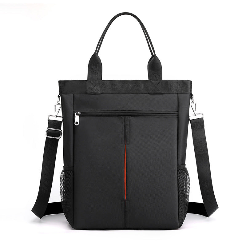 Segeltuch Schultertasche mit großem Fassungsvermögen