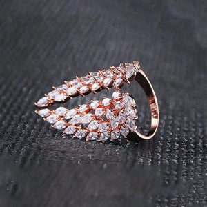 Elegante Engelsflügel Ringe für Damen