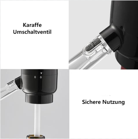 Elektronische Weinkaraffe für Wein