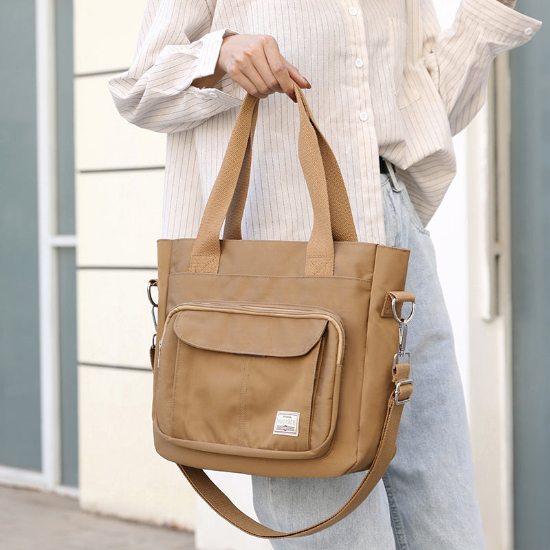 Schlichte lässige Handtasche aus Nylon