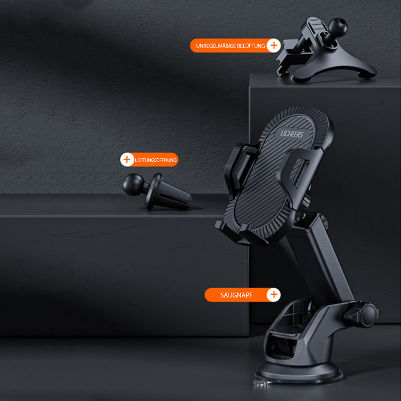 Praktischer Handyhalter im Auto