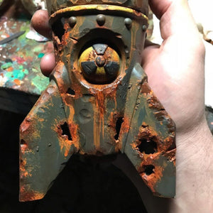 Die Totenkopfbombe - Kleiner Atomsprengkopf Dekor
