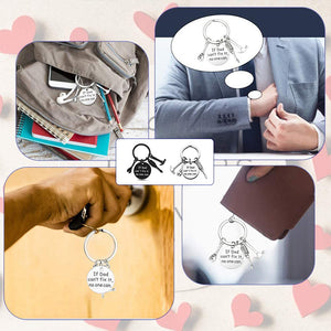 Praktischer Schlüsselbund- Vatertag Geschenk für Vater