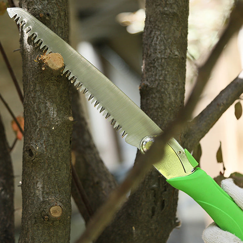 Gartenarbeit Mini Holzsäge