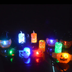 Halloween Glitzerringen
