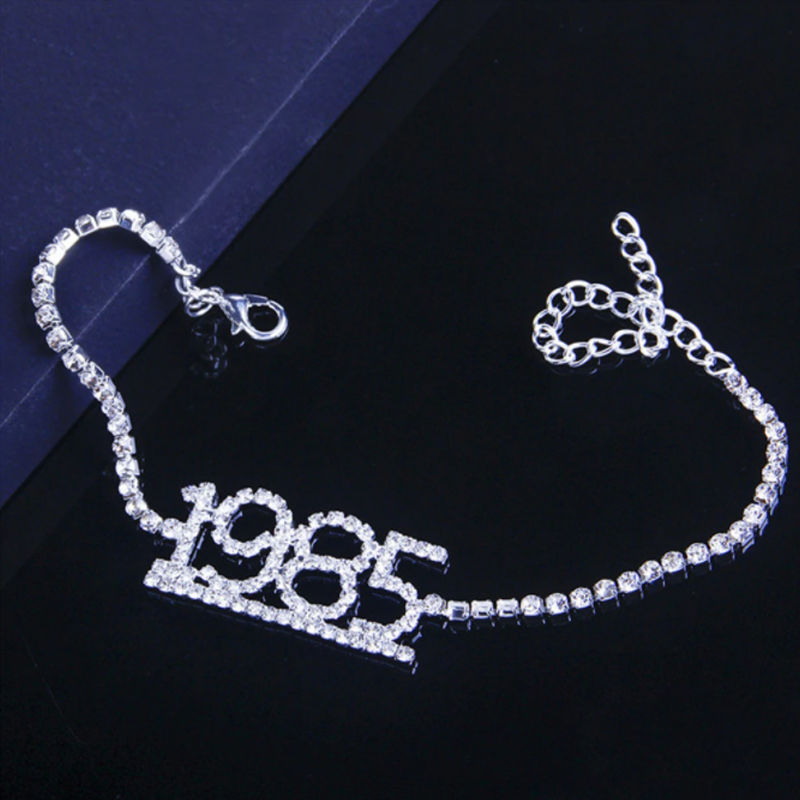 Exquisite Diamant Fußkettchen
