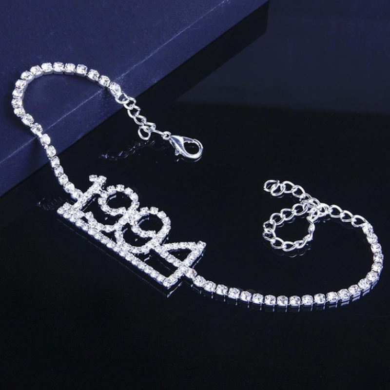 Exquisite Diamant Fußkettchen