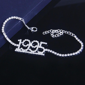 Exquisite Diamant Fußkettchen