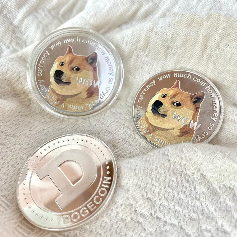 Farbdruck Dogecoin