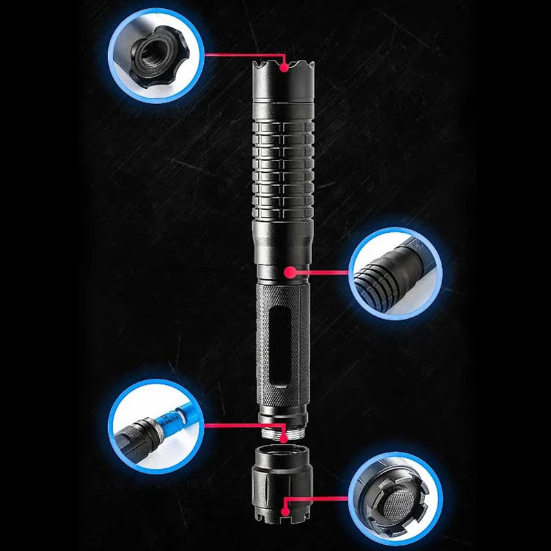 Hochleistungs-Laserpointer-Taschenlampe