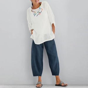 Damen Sommer Freizeit Hose