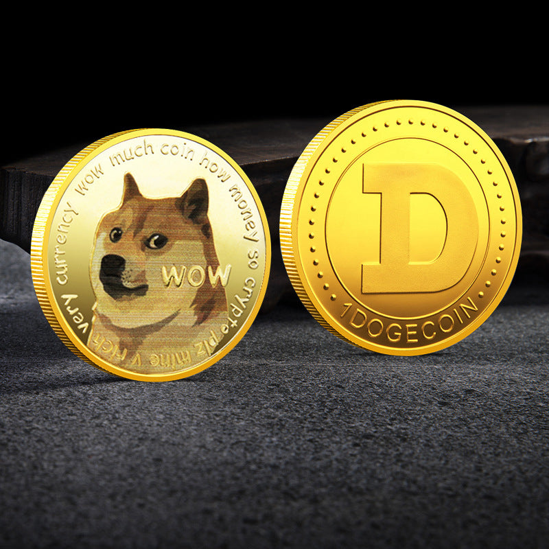 Farbdruck Dogecoin