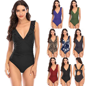 Sommer Damen Sexy einteiliger Badeanzug