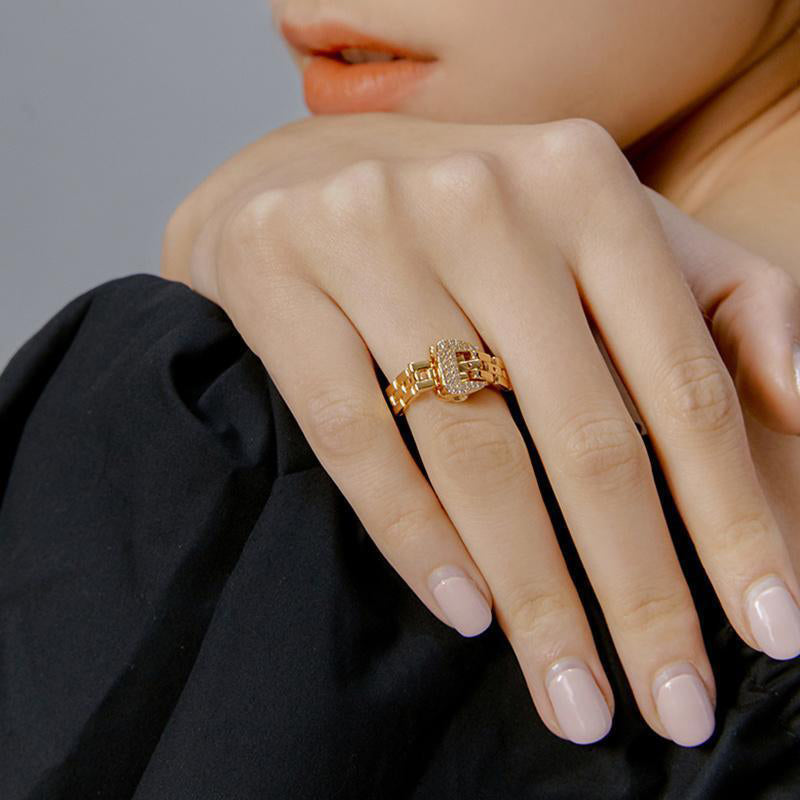Verstellbarer Stilvoller Ring
