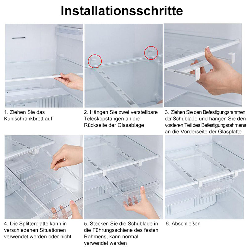 Kühlschrank Schublade Aufbewahrungsbox