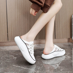 Lässige atmungsaktive Plateau-Sandalen für Damen