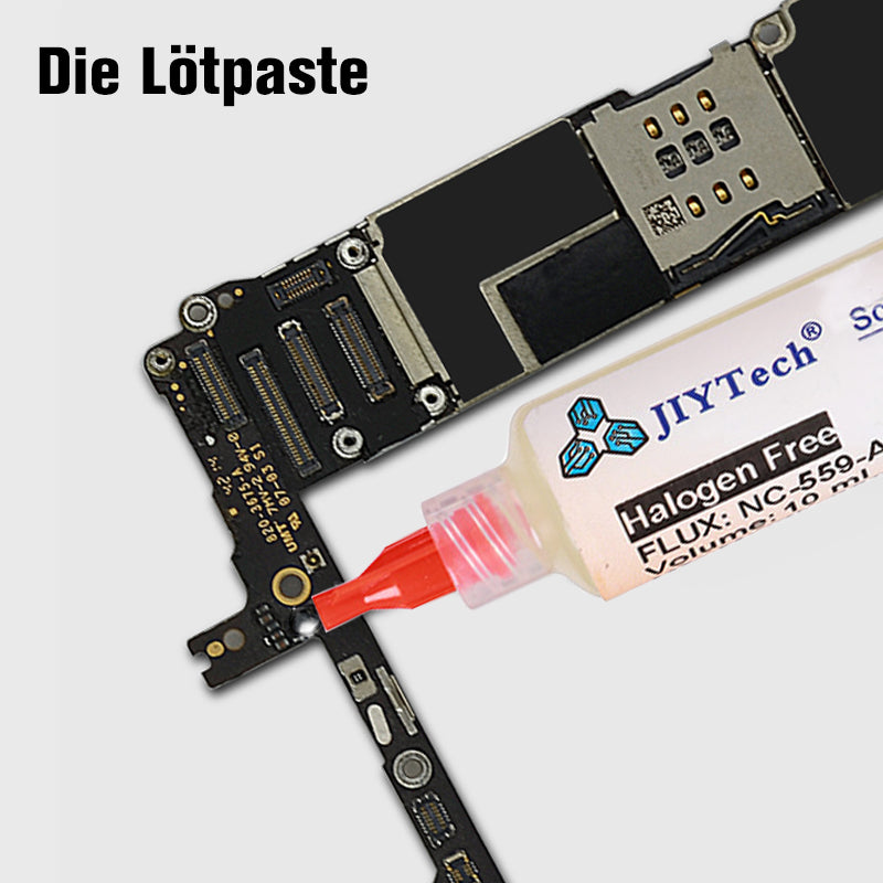 Spritze Zinn-Lötpaste verbleit Sn63/Pb37