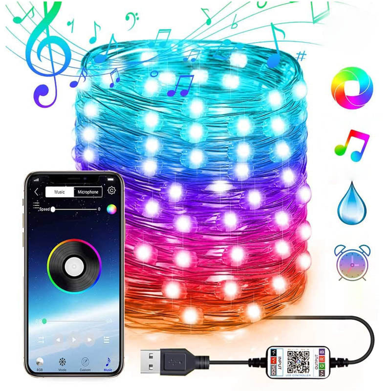 Intelligente LED Weihnachtslichterkette