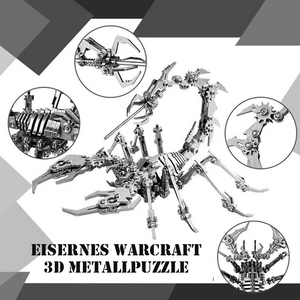 Eisernes Warcraft 3D Metallpuzzle