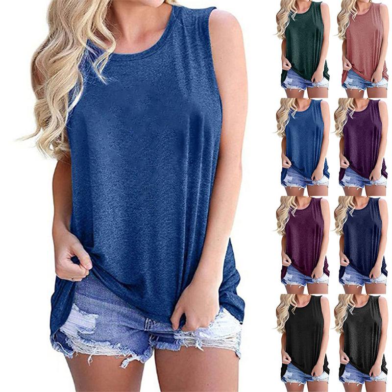 Ärmellose Sommer-Tanktops für Damen