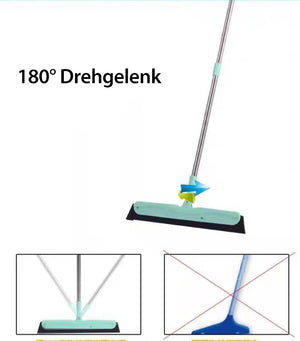 Magischer Besen mit doppeltem Verwendungszweck