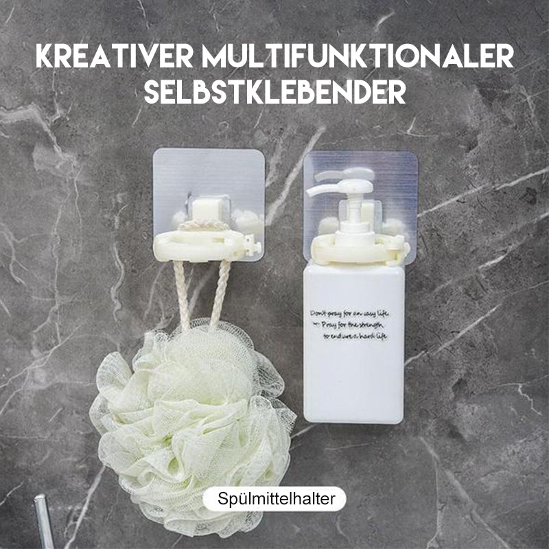 Kreativer multifunktionaler selbstklebender Spülmittelhalter