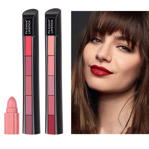 Matter 5-Farben-Lippenstift