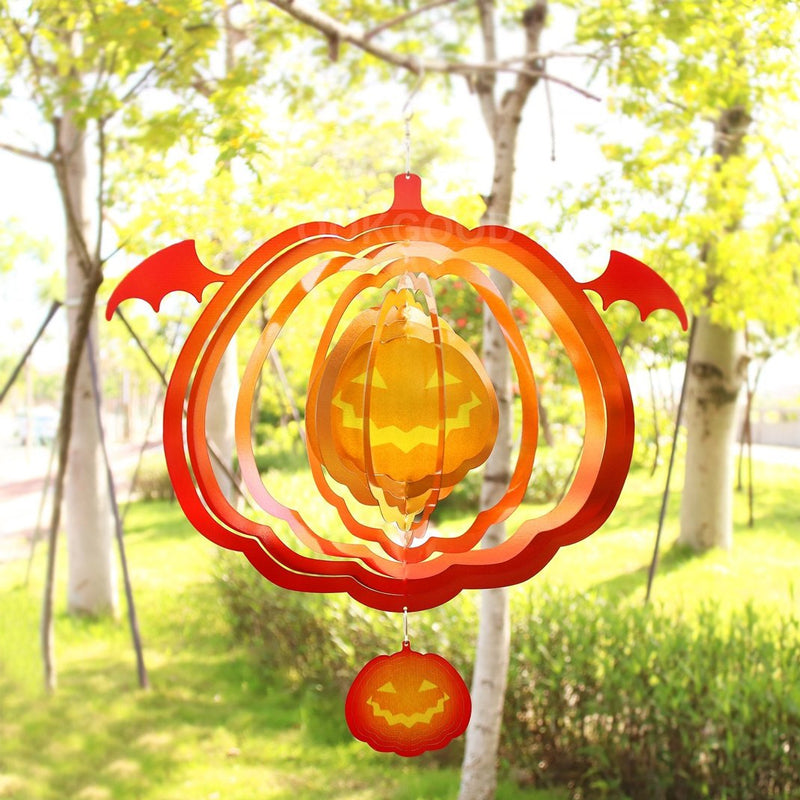 Halloween Thema 3D Windspiele drehbare Ornamente