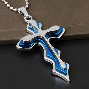 Kreuz Anhänger Halskette